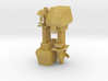 1:96 scale Outboard Motor in set of 2 3d printed 
