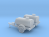 1/144 US army Water tank trailers 3d printed 
