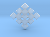 pendant twisted squares 1 3d printed 