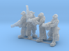 Female Stealth Gang with Automatic Rifles 3d printed 