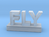 FLY - the word. 3d printed 