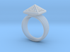 Pyramid Ring 3d printed 