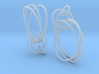 Earrings Loops Smaller - 2 Pcs 3d printed 