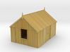 Corrugated Iron Shed 2mm/ft 1/152 (N scale) 3d printed 
