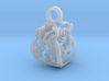 Heart of Roses Perspective Pendant 3d printed 