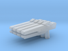 Custom rail gun x4 for Lego minifigs 3d printed 