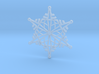 Arcs Snowflake - Flat 3d printed 