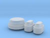 Buttons - Complete Set - Plastics 3d printed 