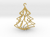 Wireframe Christmas Tree 3d printed 