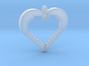 Pixel Heart 3d printed 