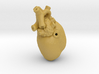 3D-Printed Anatomical Heart Pendant 3d printed 