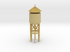 Miniature Railway Water Tower (HO Scale) 3d printed 