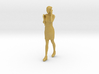 Woman walking with phone 16th 3d printed 