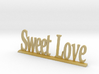 Letters 'Sweet Love' - 7.5cm - 3" 3d printed 