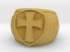 Cross Ring size 14 3d printed 