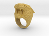 Tiger ring size 7 3/4 3d printed 