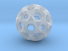 Sphere with holes 3d printed 