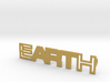 Earth - Art Pendant - 30mm 3d printed 