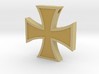Iron Cross Pendant Revised 3d printed 