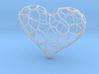 Voronoi Heart 3d printed 