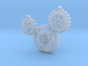 Steampunk gears 3d printed 