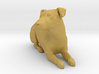 Laying Jack Russell Terrier 1 3d printed 