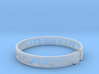 “Quit the Typical” Bracelet 3d printed 