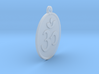 4.3" Large Om Zen Meditation Medallion (11cm) 3d printed 