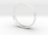 Mobius Ring with Groove Size US 9.75 3d printed 