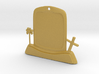 Halloween Keychain/Pendant Tombstone 3d printed 
