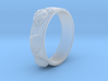 Sea Shell Ring 1 - US-Size 8 1/2 (18.53 mm) 3d printed 
