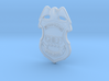 Police Chief Badge 3d printed 