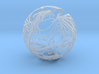 Dragon Sphere Ornament 3d printed 