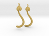 d. "Life of a worm" Part 4 - "Baby worm" earrings 3d printed 
