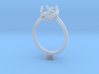 CD248 - Jewelry Engagement Ring 3D Printed Wax Res 3d printed 