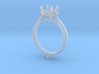 CC8- Engagement Ring Printed Wax Resin For Jeweler 3d printed 