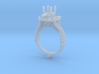 MP1-7815 - Engagement Ring 3d printed 
