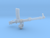 Becker 20mm Cannon 1917 (1:32) on a stand 3d printed 