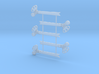 O Scale 3Pos. TO Semaphore Fishtail 3d printed 