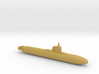 Barracuda Class Submarine Model (1/600) 3d printed 