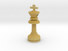 MILOSAURUS Jewelry Staunton Chess King Pendant 3d printed 