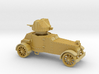 White Armoured Car (15mm) 3d printed 
