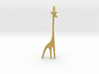 A Giraffe Earring 3d printed 