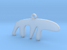 The Sneaky Polar Bear 3d printed 