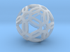 Dodecahedron sphere 3d printed 