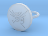 Dishonored Ring 3d printed 