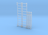 SX_14m_ladders and sheave bars 3d printed 