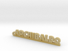 ARCHIBALDO_keychain_Lucky 3d printed 