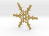 Madison snowflake ornament 3d printed 
