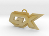 GX symbol 3d printed 